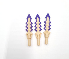 LEGO® Waffen Schwert Ninjago 3 STK Schlangen Klinge Anacondrai  Set 70745 70748