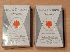 ** 7 x EAU DE COLOGNE ORIGINAL...ROTE FARINA MARKE....Alter Unbekannt ** 