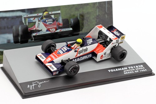 Ayrton senna toleman tg183b - toleman,