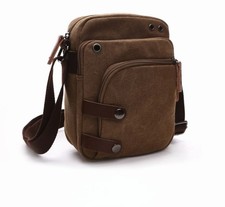 NEU Canvas Umhängetasche Herren Damen Taschen Schultertasche  20x16x8.5cm