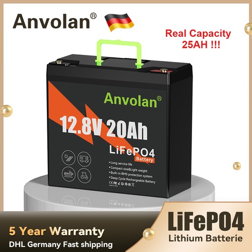 Akku 12v 20ah lifepo4 - 12v,
