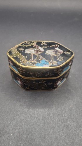 Emaille cloisonne schmuckdose - cloisonne,