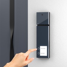 DoorLine Funk Türsprechanlage Slim DECT m. Kamera|FRITZ!Box|