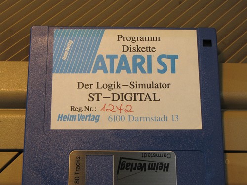 Atari software diskette - diskette,