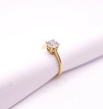 Goldring 585/14K mit Fianit