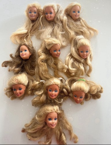 Barbie köpfe konvolut - barbie, /