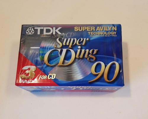 3er pack tdk leerkassette - 1x,