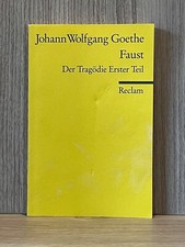 Faust - Der Tragödie erster Teil von Johann Wolfgang Goethe -Reclam-