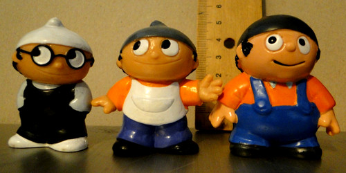 Mainzelmänchen figuren - mainzelmänchen,