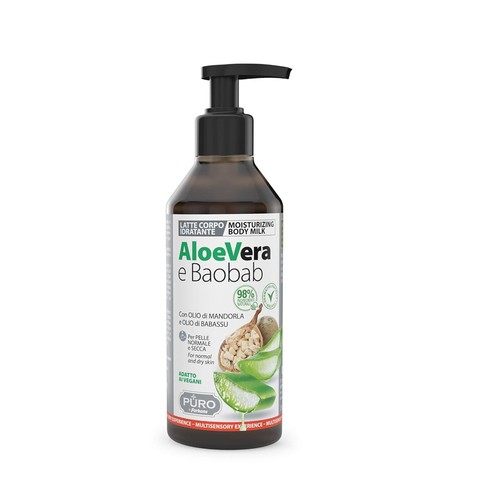 Puro bio bodymilch - bio, aloe