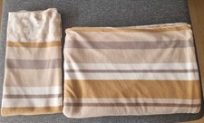 kuschelige Wendebettwäsche 80 x 80 + 135 x 200 in Naturtönen mit Reißverschluss