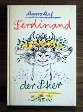 Munro Leaf - Ferdinand der Stier - Kinderbuch DDR Klemke - Fehldruck Fehlbindung