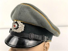 Heer, Schirmmütze für Mannschaften der Kavallerie. Kopfgrösse 57. Getragenes Stü