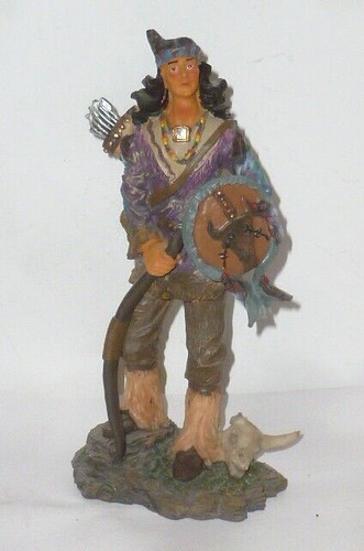 Indianer figur kunstharz - indianer,