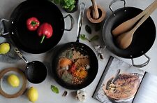 Samuel Groves Carbonstahl Bausortiment zum Kochen mediterraner Gerichte