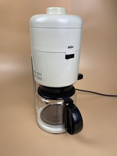 BRAUN KF20 Kaffeemaschine Typ 4050 Vintage 1970 Jahre Weiß Seiffert