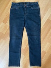 MAC Jeans 5-Pocket-Style CARRIE PIPE Gr. 40 / 30 Blau Mittel gerades Bein