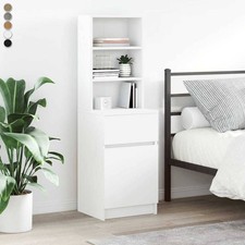 Nachttisch mit Regalen