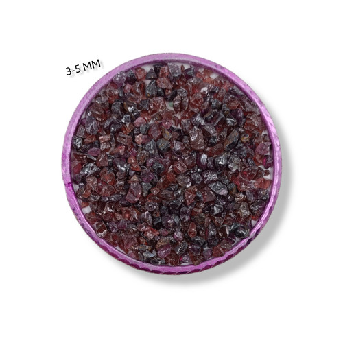 Aaa roter granat edelstein - roter,
