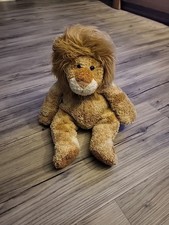 KUSCHELWUSCHEL Löwe Plüschtier Plüschmaus Stofftier Granulat Schlenker 30 cm