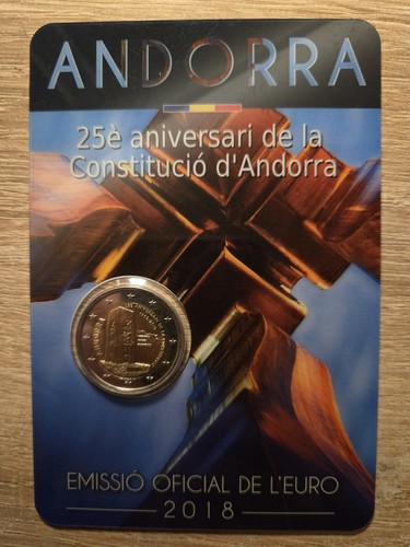 Euro andorra 2018 coincard - euro,