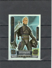 TOPPS FORCE ATTAX TRADING CARD LIMITIERTE KARTE LE 4 PRE VIZSLA STAR WARS.