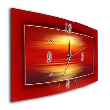 BM Wanduhr 60 cm x 30 cm