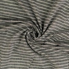 Halbleinen Meterware Streifen