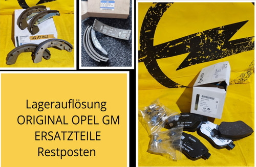 LAGERAUFLÖSUNG:Bremsklötze