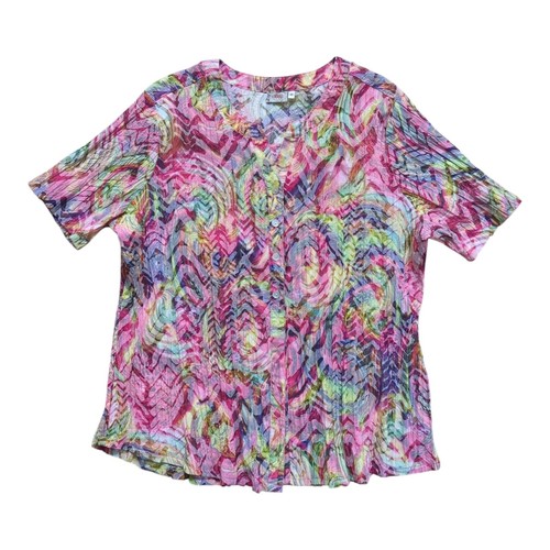 Bunte bluse crash - gr., 48,