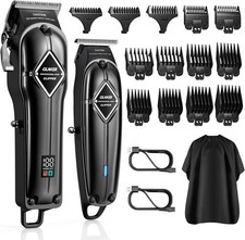 GLAKER Haarschneidemaschine Herren + Haarschneider Kit, Akku-Friseur
