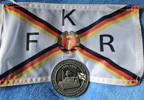Hochseefischerei ddr medaille - hochseefischerei,