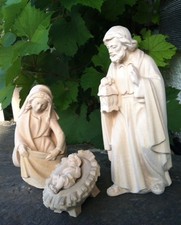 Krippenfiguren aus Holz selber