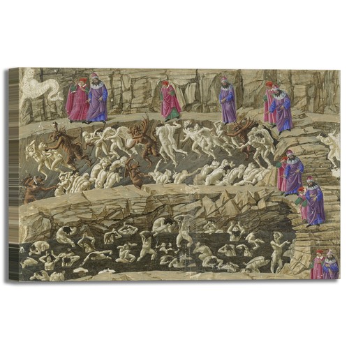 Botticelli göttliche komödie - botticelli,