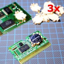 3x Knopfzellenhalter CR1616 Batterie mit Lötfahnen Tabs GameBoy Spiele Pokemon