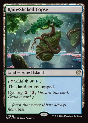 Mtg rain slicked copse - copse,