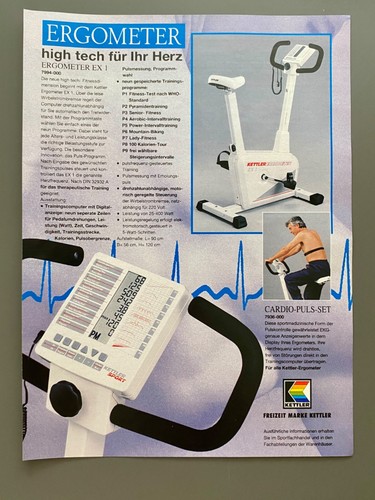 Kettler ergometer fitness 90s - ergometer,