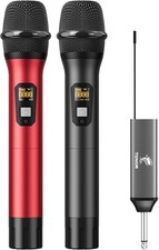 TONOR Drahtloses Mikrofon, UHF