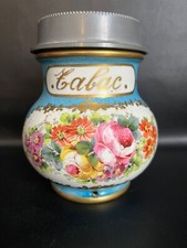 Tabakdose porzellan mit - tabakdose,,