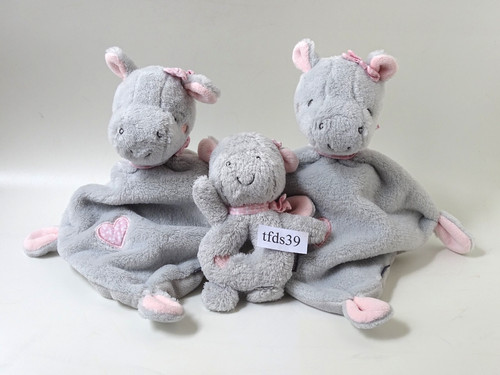 Babydream nilpferd grau rosa - grau,