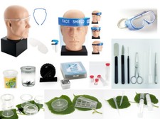 Mikroskopzubehör Einzelteile für Schüler und Experimente Präparate Petrischalen 