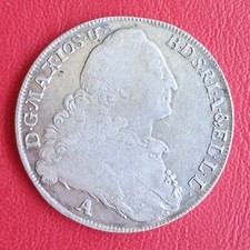 Taler Bayern 1775 ss+ / Madonnentaler / Altdeutschland / SILBER / KM#519.2