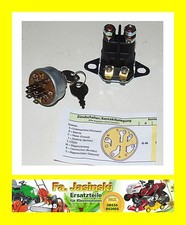 Zündschloss Magnetschalter Rasentraktor u.a. MTD  Husqvarna  Toro Murray Hako