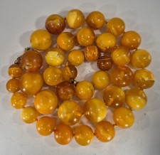 antike  Kette Bernstein über