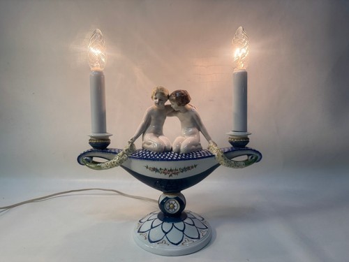 Jugendstil lampe goldscheider - lampe,