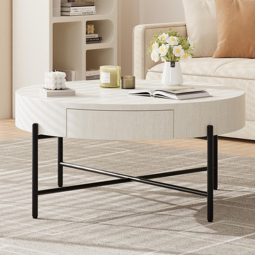 Couchtisch rund sofatisch - rund,