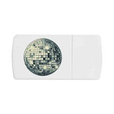Pillendose "Classic Discokugel" mit Tablettenteiler (PI00039155)