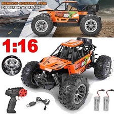 Ferngesteuertes Auto, 2.4 GHz 1:16 RC Auto Monster Truck 4WD Offroad RC Fahrzeug