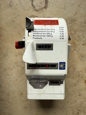 Postalia Frankiermaschine Deutsche Post inkl. Koffer Vintage