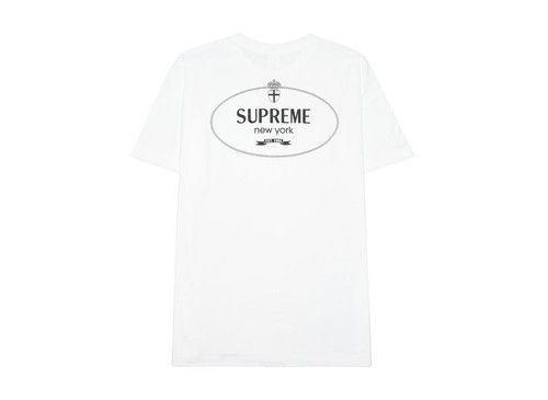 Supreme crest tee - crest, white